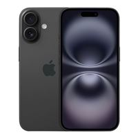 Apple iPhone 16 Unlocked 5G - Black Smartphone (Renewed)