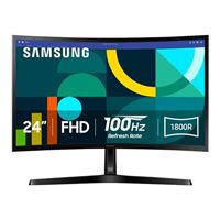 Samsung Essential Monitor S3 S36GD 24" Full HD (1920 x 1080) 100Hz Curved Screen Monitor (Refurbished)