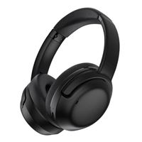 RCA WAVE-76 Audixa Active Noise Cancelling Bluetooth Wireless Headphones - Black